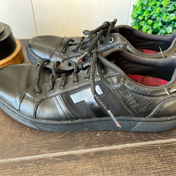 TOMS Star Wars Darth Vader Leandro Black Leather Shoes Sneakers Size 7M - Picture 2 of 16